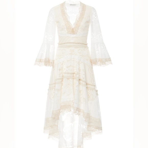 Alexis Ash High Low Pearl Dress Size S - Retailed for $755 - Picture 4 of 8